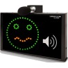 Autonomous smiley educational display with micro kit