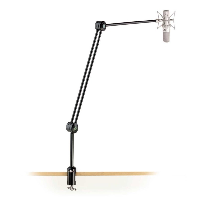 Support micro de table articulé