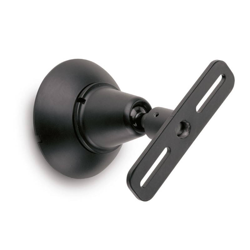 50° TILITING WALL SUPPORT, STEEL, BLACK