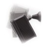 50° TILITING WALL SUPPORT, STEEL, BLACK
