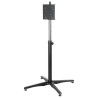 GROUND STAND FOR SCREENS, 35-50° - FOLDING FEET - COMPATIBLE VESA