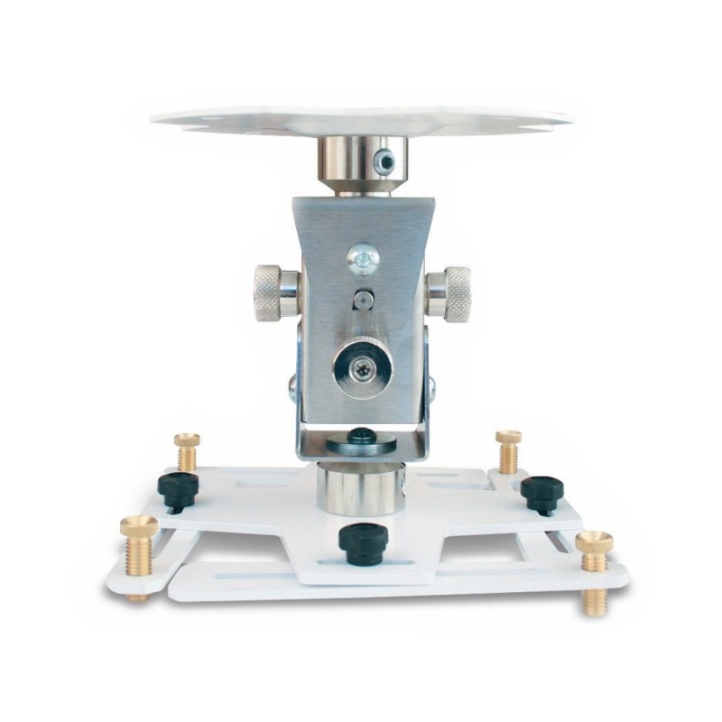 CEILING AND WALL ARAKNO STAND – MICROMETRIC SETTINGS – TILTING +/-45° - ROTATION 360° - WHITE
