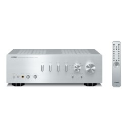 Ampli Hi-Fi 2*90W - 6 IN - 2 OUT - Silver