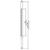 TELESCOPIC ARM FOR SUPPORT ARAKNO VIDEO-PROJECTOR - 1135-1785mm - BLACK