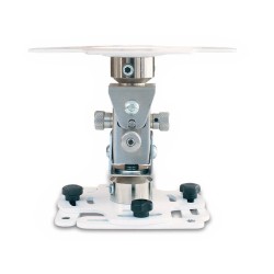 CEILING AND WALL STAND - SLOPE 25° - ROTATION 360° - WHITE
