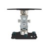 CEILING AND WALL STAND - SLOPE 25° - ROTATION 360° - BLACK