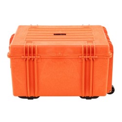 Valise Bag étanche orange avec mousse Dim 580*440*270 + 60