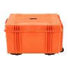 Valise Bag étanche orange avec mousse Dim 580*440*270 + 60