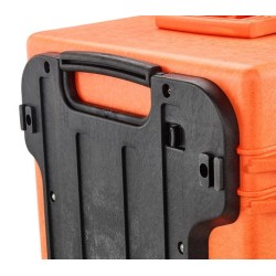 Valise Bag étanche orange avec mousse Dim 580*440*270 + 60