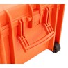 Valise Bag étanche orange avec mousse Dim 580*440*270 + 60