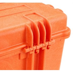 Valise Bag étanche orange avec mousse Dim 580*440*270 + 60