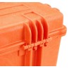Valise Bag étanche orange avec mousse Dim 580*440*270 + 60