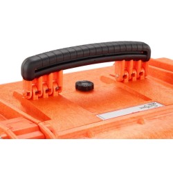 Valise Bag étanche orange avec mousse Dim 580*440*270 + 60