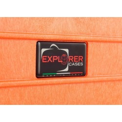 Valise Bag étanche orange avec mousse Dim 580*440*270 + 60