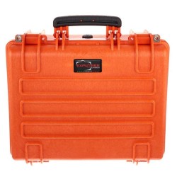 Valise Bag étanche orange avec mousse Dim 440*345*143 + 47
