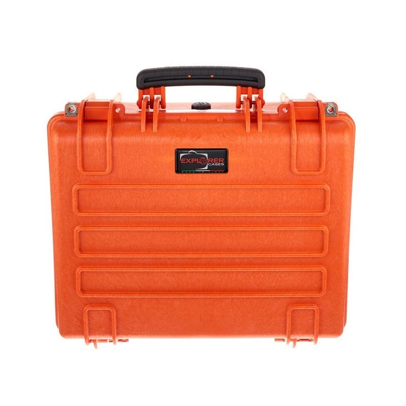 Valise Bag étanche orange avec mousse Dim 440*345*143 + 47