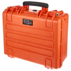 Valise Bag étanche orange avec mousse Dim 440*345*143 + 47