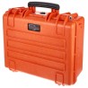 Valise Bag étanche orange avec mousse Dim 440*345*143 + 47