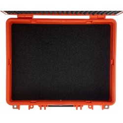 Valise Bag étanche orange avec mousse Dim 440*345*143 + 47