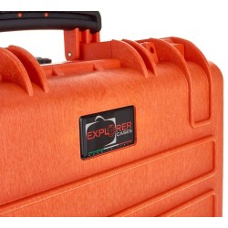 Valise Bag étanche orange avec mousse Dim 440*345*143 + 47