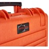 Valise Bag étanche orange avec mousse Dim 440*345*143 + 47