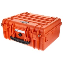 Valise Bag étanche orange avec mousse Dim 440*345*143 + 47