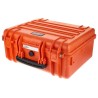 Valise Bag étanche orange avec mousse Dim 440*345*143 + 47