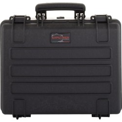 Valise explorer noir avec mousse Dim 445*345*190