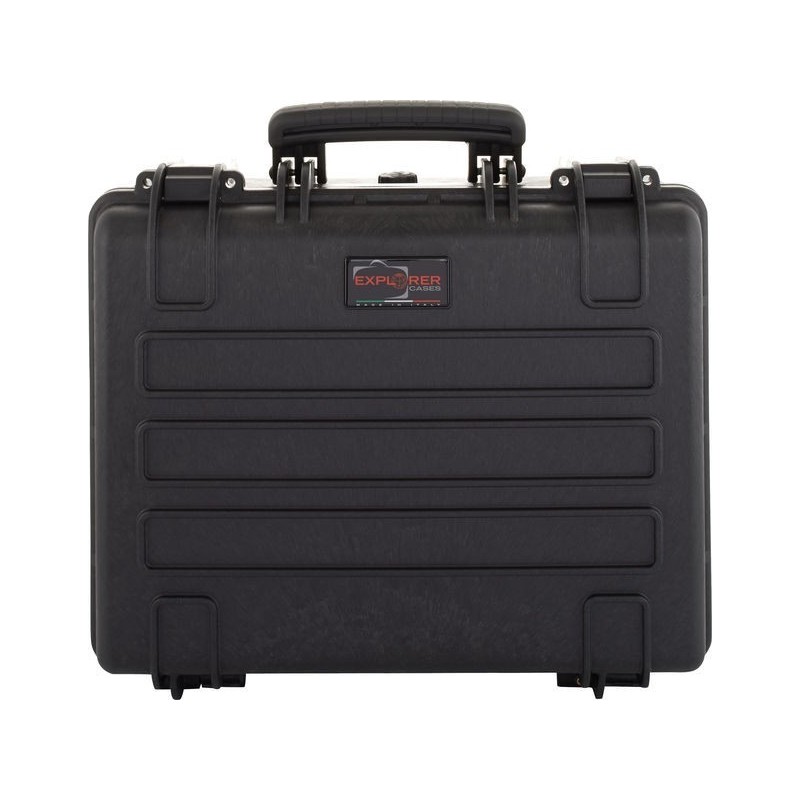 Valise explorer noir avec mousse Dim 445*345*190