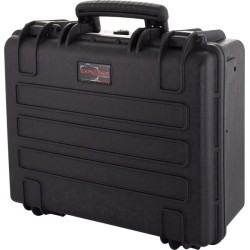 Valise explorer noir avec mousse Dim 445*345*190
