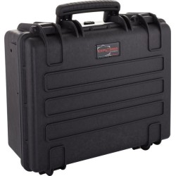 Valise explorer noir avec mousse Dim 445*345*190