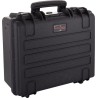 Valise explorer noir avec mousse Dim 445*345*190