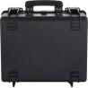 Valise explorer noir avec mousse Dim 445*345*190