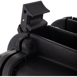 Valise explorer noir avec mousse Dim 445*345*190