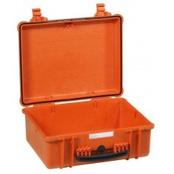 Valise Bag étanche orange avec mousse Dim 480*370*155 + 50
