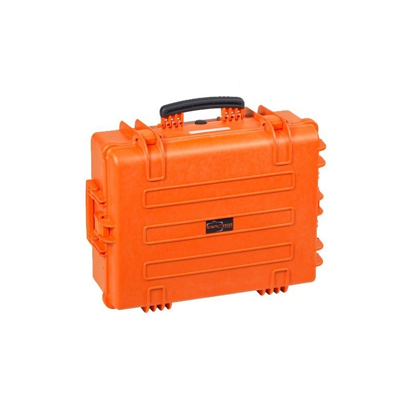 Valise Bag étanche orange avec mousse Dim 580*440*160 + 60