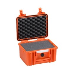 Valise Bag étanche orange avec mousse Dim 276*200*135 +35