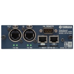 Carte 16 E/S format ETHERSOUND