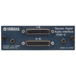 Carte d'extension 16 E/S - Format TDIF