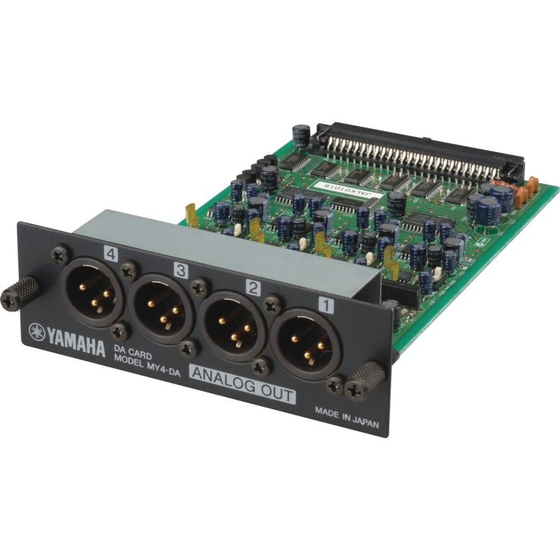 Carte d'extension 4 sorties analogiques XLR en 20 BITS