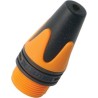 BOX OF 100 ORANGE CABLE CLAMPS