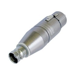 ADAPTER XLR FEMALE / BNC