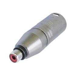 ADAPTER MALE XLR / FEMALE RCA