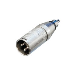 ADAPTER MALE XLR / MALE RCA
