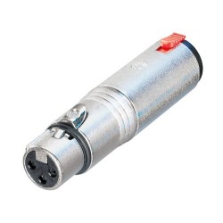 ADAPTER FEMALE XLR / FEMALE STEREO JACK