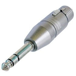 ADAPTER FEMALE XLR / MALE STEREO JACK