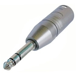 ADAPTER MALE XLR / STEREO MALE JACK