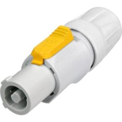GREY MALE INPUT POWER PLUG