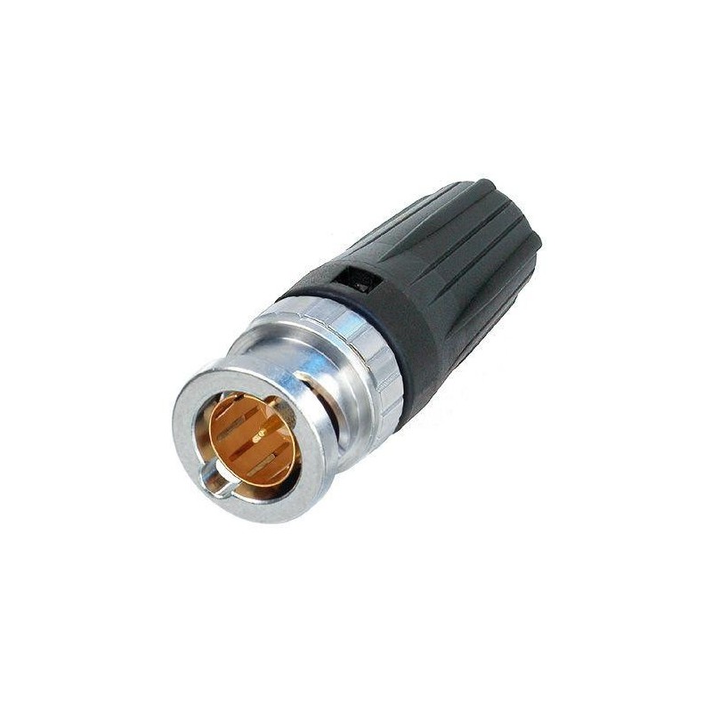 BAYONET BNC PLUG FOR COAX. 4mm