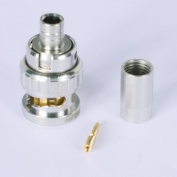 BOX OF 100 BNC PLUGS BAYONET FOR KX6